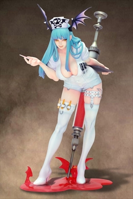 画像ギャラリー No.003のサムネイル画像 / 西村キヌ氏描き下ろしイラストをフィギュア化。モリガン（ナースVer.）本日発売