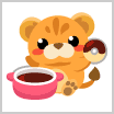 画像ギャラリー No.011のサムネイル画像 / 「ちょこっとファーム」，かわいい動物を捕まえるイベント“バレンタインにチョコっとドーナツ”開催中