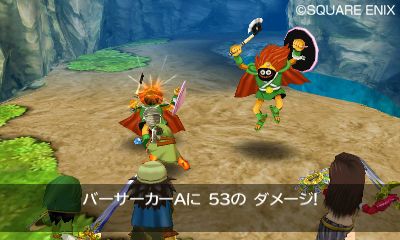 画像ギャラリー No.005のサムネイル画像 / 「ドラゴンクエストVII エデンの戦士たち」，マップが回転する「始祖たちの村」や知恵が試される「時のはざまの洞くつ」など，町やダンジョンが明らかに