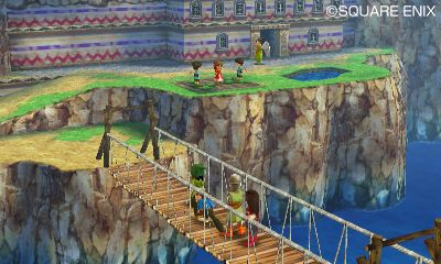 画像ギャラリー No.009のサムネイル画像 / 「ドラゴンクエストVII エデンの戦士たち」，マップが回転する「始祖たちの村」や知恵が試される「時のはざまの洞くつ」など，町やダンジョンが明らかに