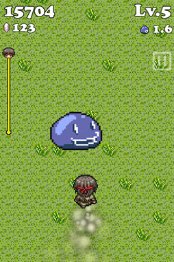 画像ギャラリー No.008のサムネイル画像 / 走って走って魔王の城を目指せ。iPhone向けアクションゲーム「かけぬけろ勇者!」を紹介する「(ほぼ)日刊スマホゲーム通信」第106回