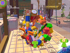 画像ギャラリー No.001のサムネイル画像 / PS2用ソフト「塊魂」が11月21日に「PlayStation 2 アーカイブス」に登場。玉を転がして巨大な塊を作り上げよう
