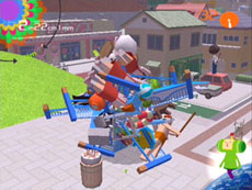 画像ギャラリー No.002のサムネイル画像 / PS2用ソフト「塊魂」が11月21日に「PlayStation 2 アーカイブス」に登場。玉を転がして巨大な塊を作り上げよう