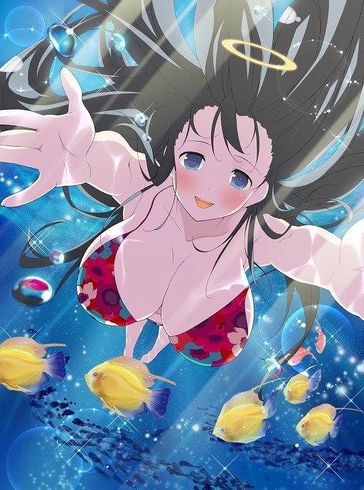 画像ギャラリー No.010のサムネイル画像 / 「閃乱カグラ NewWave Gバースト」,イベント「水着の楽園〜Beach Paradise〜」前半を開催