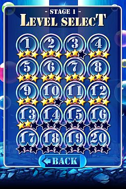 画像ギャラリー No.006のサムネイル画像 / カラフルな泡を並べて消していくパズルゲーム「Aqua Bubble Lines」が登場