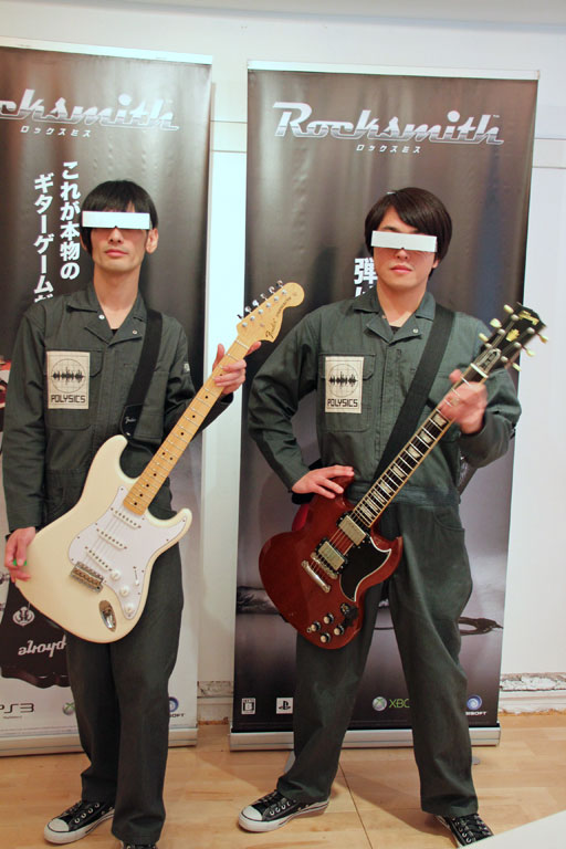 画像ギャラリー No.007のサムネイル画像 / 「ロックスミス」の丁寧な仕上がりを「POLYSICS」のメンバーが絶賛。プロの目から見たリアルギターゲームの魅力とは