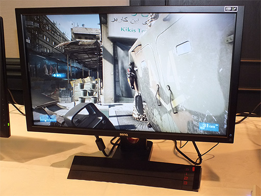 画像ギャラリー No.003のサムネイル画像 / BenQのディスプレイ担当者に直撃取材。ゲーマー向け新製品「XL2420TE」の特徴と，将来のゲーマー向けディスプレイが目指すものを聞いてきた