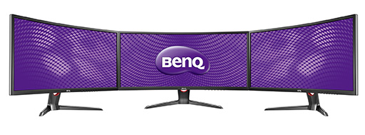 画像ギャラリー No.002のサムネイル画像 / BenQ，垂直144Hz対応でアスペクト比21：9のレースゲーマー向け湾曲液晶ディスプレイ「XR3501」を世界市場で発表