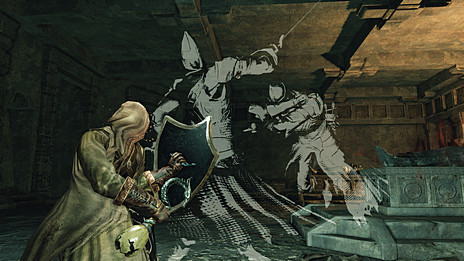 画像ギャラリー No.007のサムネイル画像 / 「DARK SOULS II」，三部作DLC「THE LOST CROWNS」の第一部「CROWN OF THE SUNKEN KING」の新たなスクリーンショットが公開。同日配布開始となる特殊武器の正体も明らかに