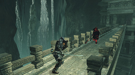画像ギャラリー No.012のサムネイル画像 / 「DARK SOULS II」，三部作DLC「THE LOST CROWNS」の第一部「CROWN OF THE SUNKEN KING」の新たなスクリーンショットが公開。同日配布開始となる特殊武器の正体も明らかに
