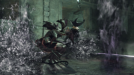 画像ギャラリー No.017のサムネイル画像 / 「DARK SOULS II」，三部作DLC「THE LOST CROWNS」の第一部「CROWN OF THE SUNKEN KING」の新たなスクリーンショットが公開。同日配布開始となる特殊武器の正体も明らかに