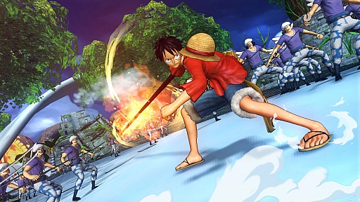 画像ギャラリー No.003のサムネイル画像 / 海賊無双アクションの続編「ワンピース 海賊無双2」がPS VitaとPS3で発売。新世界編や空島編などが収録され,ゴロゴロの実の能力者“エネル”が参戦