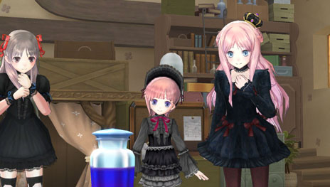 画像ギャラリー No.032のサムネイル画像 / 「メルルのアトリエ Plus 〜アーランドの錬金術士3〜」強化されたコスチュームチェンジを公開。メルルら3名の歴代主人公の衣装を自由に変えられる