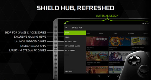 画像ギャラリー No.004のサムネイル画像 / 「SHIELD Tablet」へのAndroid 5.0配信開始は11月中で決定。「HL2：EP1」の移植とゲームのオンラインストリーミングサービス開始も発表される