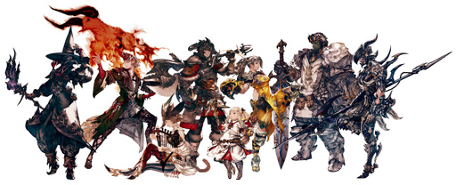 画像ギャラリー No.067のサムネイル画像 / MMORPG初心者のFFファンに贈る「新生FFXIV」ガイド。第2回は,冒険に旅立つ前に知っておきたい「クラス」や「種族」などを紹介