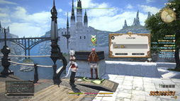 画像ギャラリー No.015のサムネイル画像 / MMORPG初心者のFFファンに贈る「新生FFXIV」ガイド。第3回は,基本的な操作方法と主な都市機能,そして序盤のゲームプレイを紹介