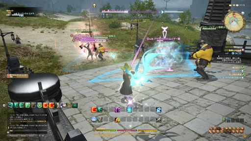画像ギャラリー No.030のサムネイル画像 / MMORPG初心者のFFファンに贈る「新生FFXIV」ガイド。第3回は,基本的な操作方法と主な都市機能,そして序盤のゲームプレイを紹介