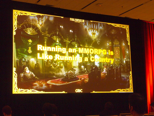 画像ギャラリー No.013のサムネイル画像 / ［GDC 2014］MMORPGの開発/運営/プレイヤーは，同じ国に集まる住人。「新生FFXIV」吉田直樹氏のセッションをレポート