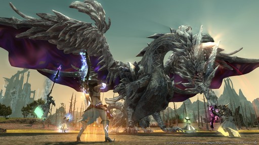 画像ギャラリー No.055のサムネイル画像 / 「FFXV」とのコラボで4人乗りマウントが登場！「FFXIV」パッチ4.55で実装される新コンテンツの詳細が語られた「第49回PLL」をレポート