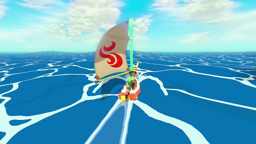 画像ギャラリー No.011のサムネイル画像 / Wii U最新作「ゼルダの伝説 風のタクト HD」プレイレポート。HD画質で作り直された美しい大海原を駆け抜けよう