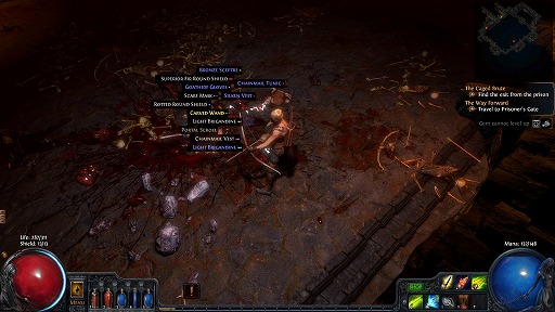 画像ギャラリー No.027のサムネイル画像 / 無料で遊べるハック＆スラッシュ「Path of Exile」の初心者向けプレイガイドをお届け。今から始めても遅くない，まさに骨太な一作だ