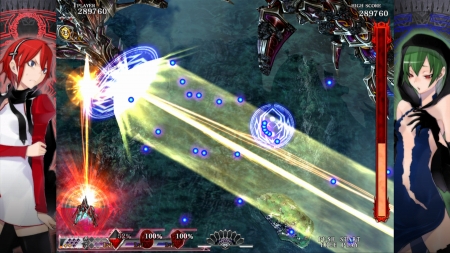 画像ギャラリー No.006のサムネイル画像 / Xbox 360用STG「カラドリウス」，公式サイトで新システム「エレメントシュート」の情報が公開。ヤスダスズヒト氏のイラストによる壁紙も