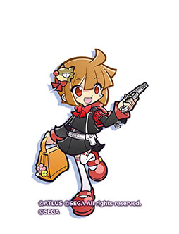 画像ギャラリー No.002のサムネイル画像 / フードを外した姿が新鮮。「ぷよクエ」×「ペルソナQ2」コラボで登場する「レベッカ ver.P3」のイラストを4Gamerで先行公開