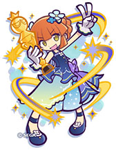 画像ギャラリー No.003のサムネイル画像 / 「ぷよクエ」，11周年記念人気投票で「あお属性」1位のアルル，2位のシグが特別衣装で登場