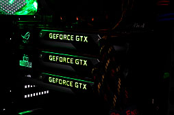 画像ギャラリー No.003のサムネイル画像 / 「GeForce GTX TITAN」の3-way SLI動作レポート。7860×1440ドットで3Dゲームが動き，消費電力が大台に達する世界へようこそ