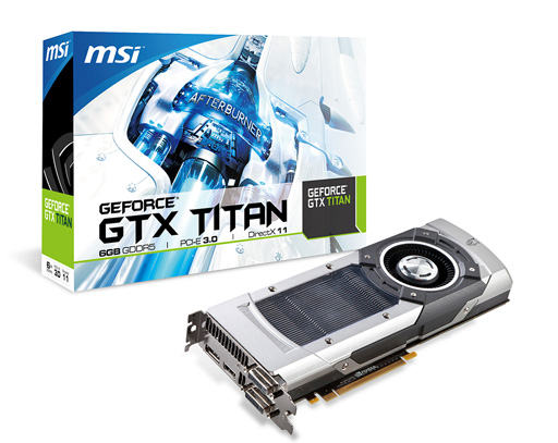 画像ギャラリー No.001のサムネイル画像 / アスク,MSI製のGTX TITAN搭載カード「NTITAN-6GD5」を3月8日発売