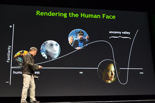 画像ギャラリー No.011のサムネイル画像 / GTC 2013，NVIDIA基調講演レポート〜4.5 TFLOPSのGPUで荒波を越えて，スキンヘッドオヤジで不気味の谷を渡る!?