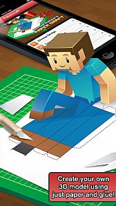 画像ギャラリー No.007のサムネイル画像 / 57 Digital,「Minecraft」のペーパークラフトが作成できるiOSアプリ「Minecraft Papercraft Studio」をリリース