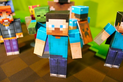 画像ギャラリー No.008のサムネイル画像 / 57 Digital,「Minecraft」のペーパークラフトが作成できるiOSアプリ「Minecraft Papercraft Studio」をリリース