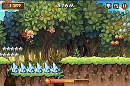 画像ギャラリー No.001のサムネイル画像 / LINE GAMEの新作アプリ「LINE ウィンドランナー」が配信スタート
