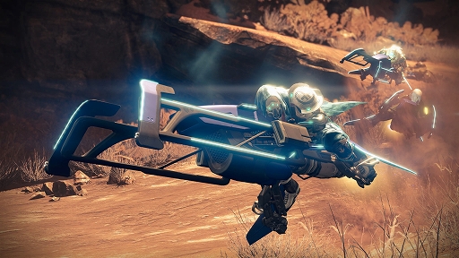 画像ギャラリー No.005のサムネイル画像 / 「Destiny: The Taken King」Sparrowのドライブテクニックを競う新規イベント「Sparrow Racing League」が12月9日より3週間にわたって開催決定