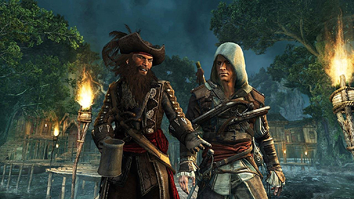 画像ギャラリー No.002のサムネイル画像 / NPCとプレイできるCo-opモードも? PS4版「Assassin's Creed IV: Black Flag」のインゲームシーンも収録した開発者ビデオダイアリーが公開に