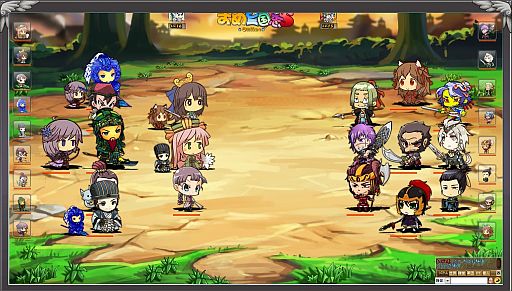 画像ギャラリー No.001のサムネイル画像 / 新作ブラウザゲーム「まめ三国志オンライン」が2013年3月にサービス開始予定。ティザーサイトで2頭身の可愛い武将の動く姿や日本独自要素を公開