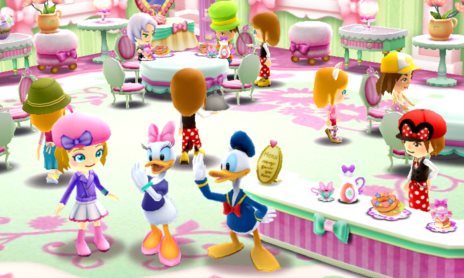 画像ギャラリー No.013のサムネイル画像 / 「ディズニー マジックキャッスル マイ・ハッピー・ライフ」基本的なゲームの流れを紹介。衣装を作ったり，ディズニーキャラクター達と交流したりと自由な生活が楽しめる