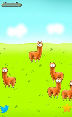 画像ギャラリー No.001のサムネイル画像 / 愛らしい動物が壮絶な進化を遂げる。スマートフォン向け育成ゲーム「アルパカにいさん」を紹介する「(ほぼ)日刊スマホゲーム通信」第205回