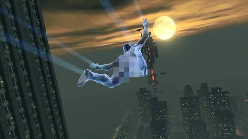 画像ギャラリー No.005のサムネイル画像 / 「Saints Row IV」の最新トレイラーが公開。俳優のキース・デイヴィッドさんが本人役で登場，副大統領になって全裸の主人公に手を差し伸べる