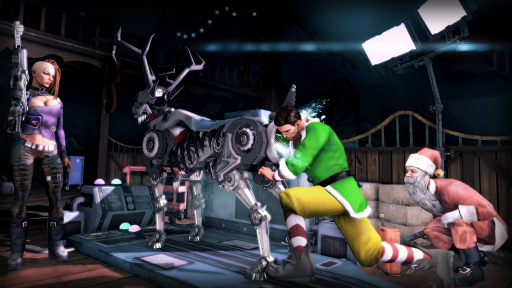 画像ギャラリー No.003のサムネイル画像 / セインツの面々がサンタに変身? 「Saints Row IV」のDLC第2弾「How the Saints Save Christmas」が欧米向けにリリース開始