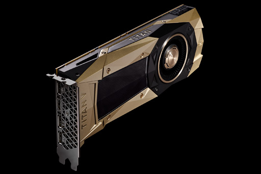 画像ギャラリー No.002のサムネイル画像 / NVIDIA,Volta世代初のグラフィックスカード「TITAN V」を発表。ディープラーニング向け