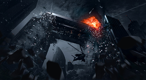 画像ギャラリー No.002のサムネイル画像 / 「Call of Duty: Ghosts」特典マップ「Free Fall」のプレイ映像が公開。崩れ落ちる高層ビルの中でのCQBに注目