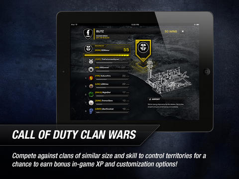 画像ギャラリー No.004のサムネイル画像 / 「Call of Duty: Ghosts」，スマホやタブレット向けの専用アプリを無料リリース。オンライン対戦の状況確認やセカンドスクリーンとして利用できる