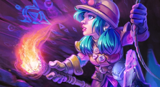 画像ギャラリー No.019のサムネイル画像 / 「Hearthstone」凍結と秘策で延命しながら後半で一気にひっくり返す「フリーズメイジ」を紹介