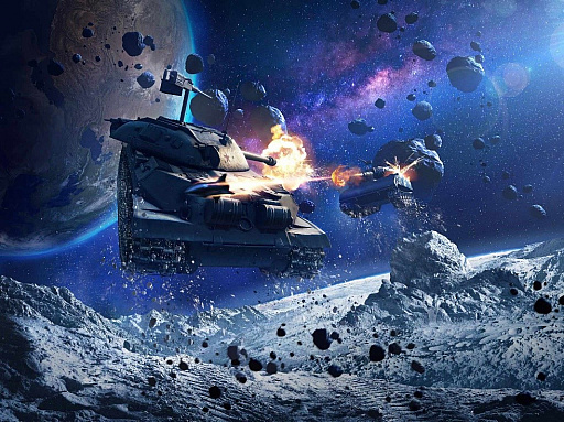 画像ギャラリー No.001のサムネイル画像 / 「World of Tanks Blitz」,低重力の特別モード「グラビティフォース」が4月10日から期間限定で登場