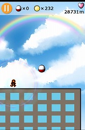 画像ギャラリー No.010のサムネイル画像 / 跳べ跳べ僕らのビルダッシュ！　Android向けビルジャンプゲーム「ビルダッシュ有 〜Special版〜」を紹介する「（ほぼ）日刊スマホゲーム通信」第216回