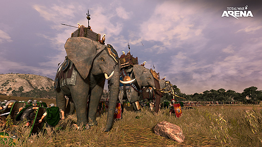 画像ギャラリー No.002のサムネイル画像 / 「Total War: ARENA」のオープンβテストが2月22日にスタート。第4の勢力「カルタゴ」と司令官,新ユニット「戦象」が追加へ
