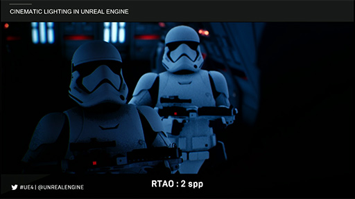 画像ギャラリー No.025のサムネイル画像 / 西川善司の3DGE：ノイジーな素材からレイトレ品質映像をリアルタイムに作る。「Project Spotlight」の技術にGPUの新たな進化が見えた