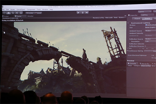 画像ギャラリー No.008のサムネイル画像 / ［GDC 2015］新世代ゲームエンジン「Unity 5」の実力が見えた。Unityのスペシャルイベント詳報